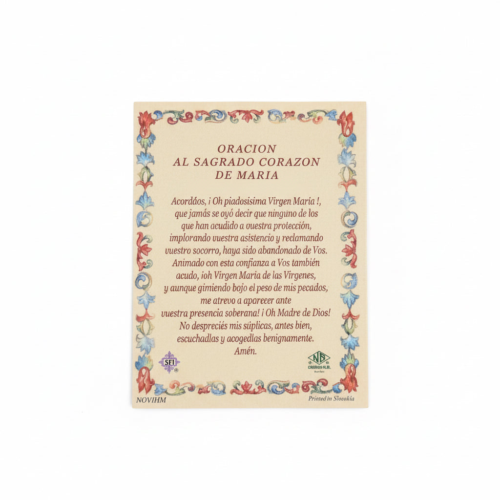 Nuestra Sra. Del Sagrado Corazón Novena