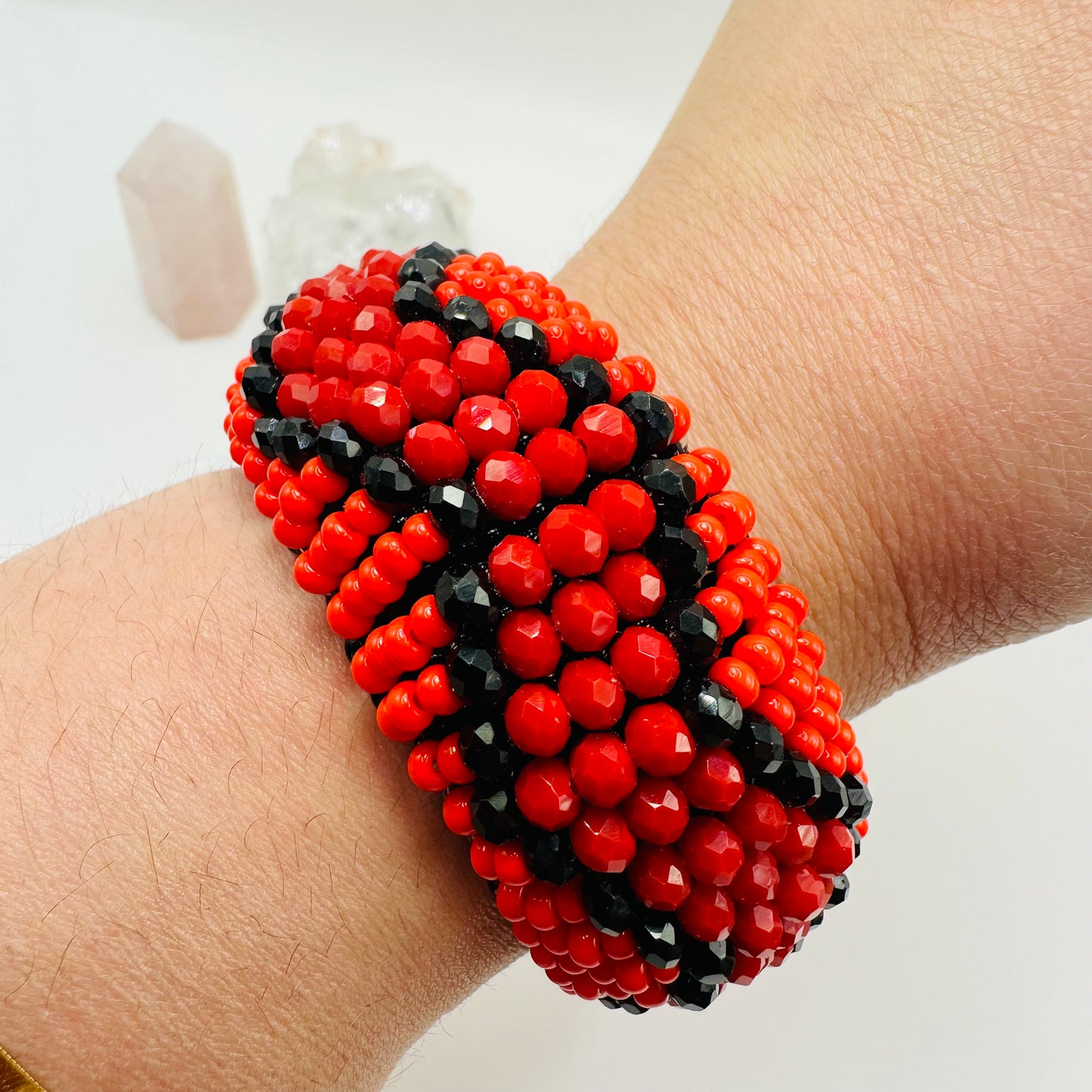 Elegua Ilde Crystal Beaded Bracelet
