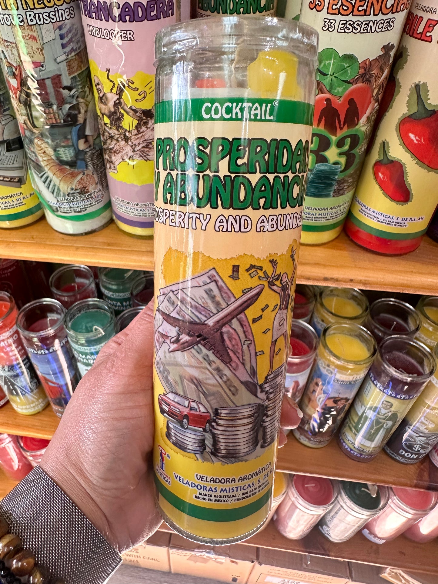 Prosperity And Abundance Cocktail Fixed Candle