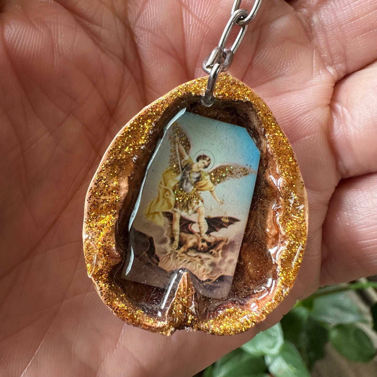 St. Michael Keychain/San Miguel Llavero
