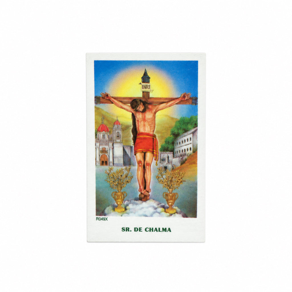 Señor De Chalma Tarjeta De Oración