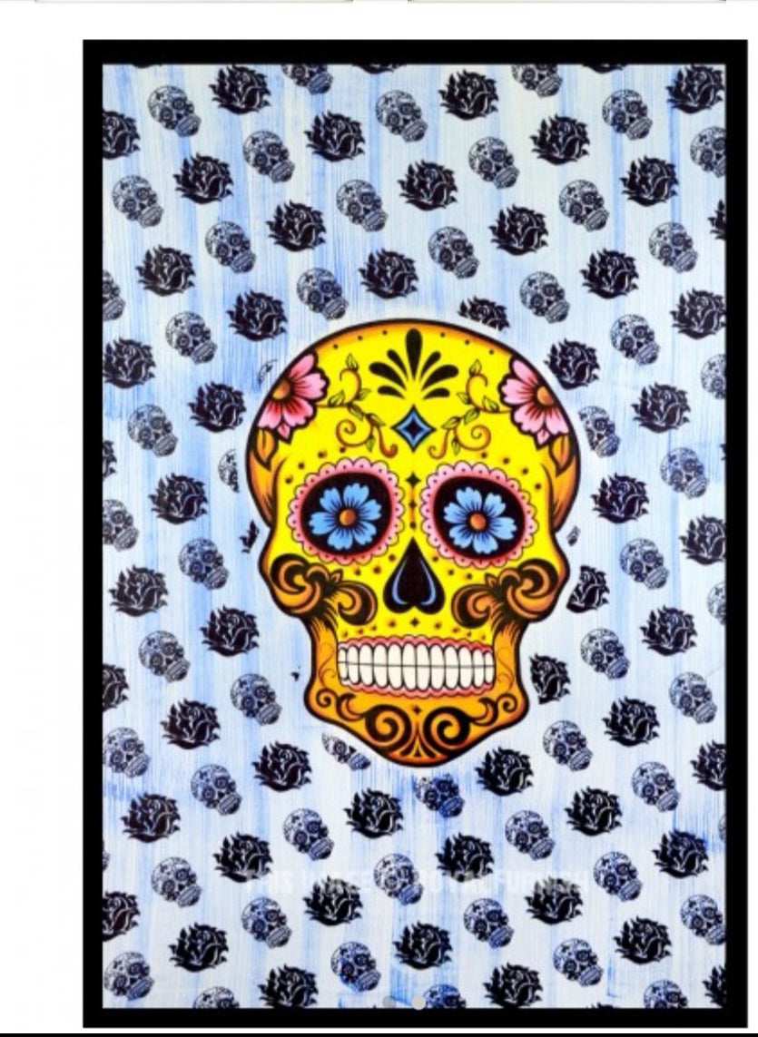 Skull Tapestry | Calavera