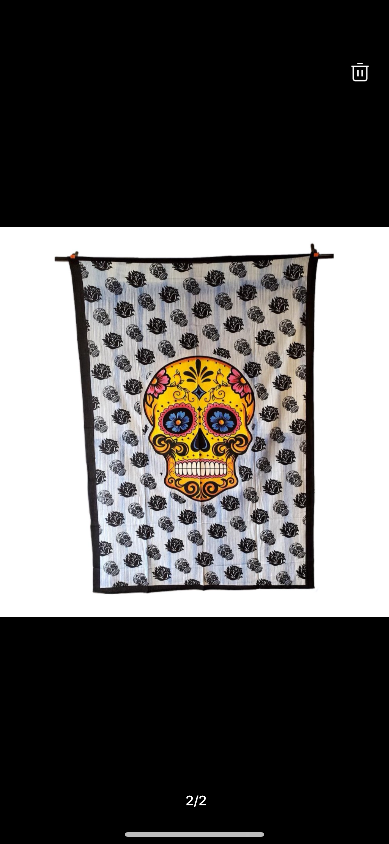 Skull Tapestry | Calavera