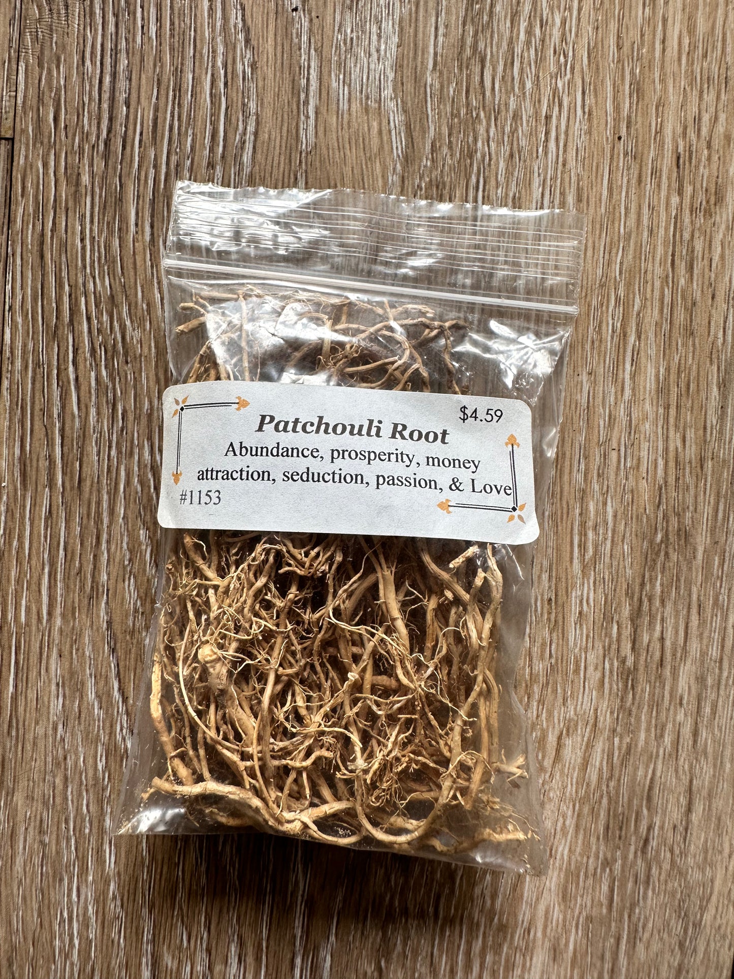 Pachouli Root Herb