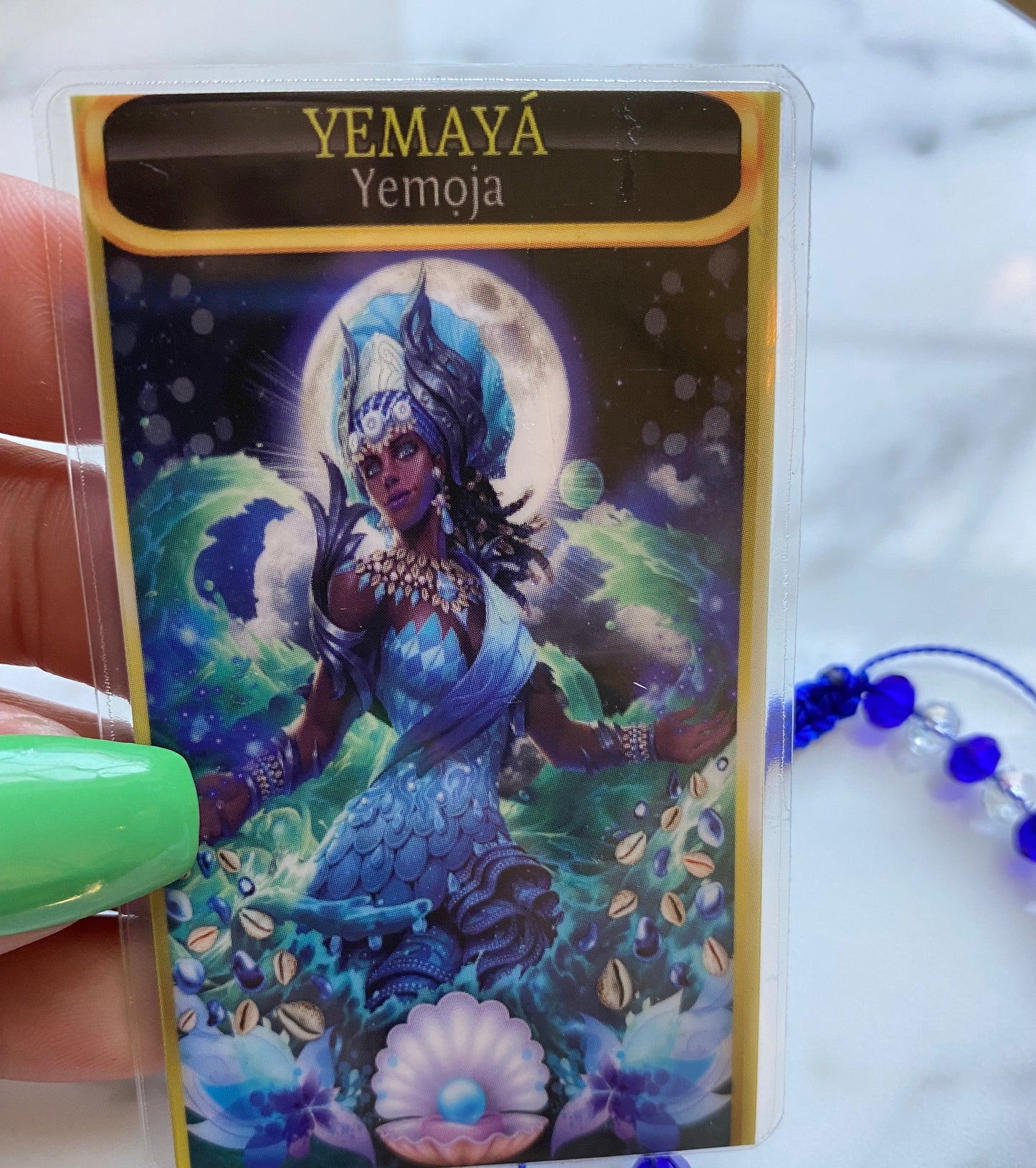 Yemaya Glass Beads Bracelet