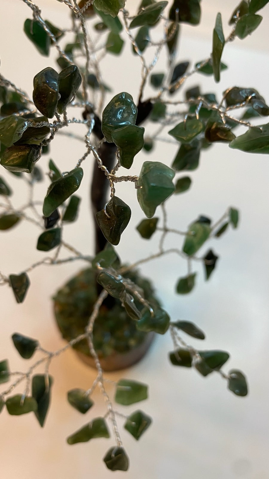 Green Aventurine Gemstone Tree 8”