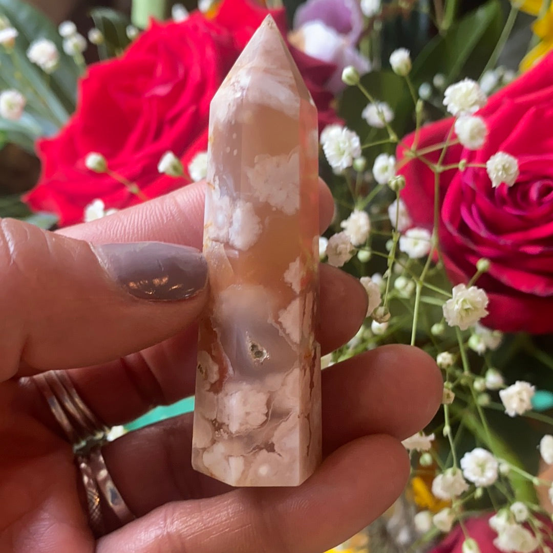 Flower Agate Point Tower