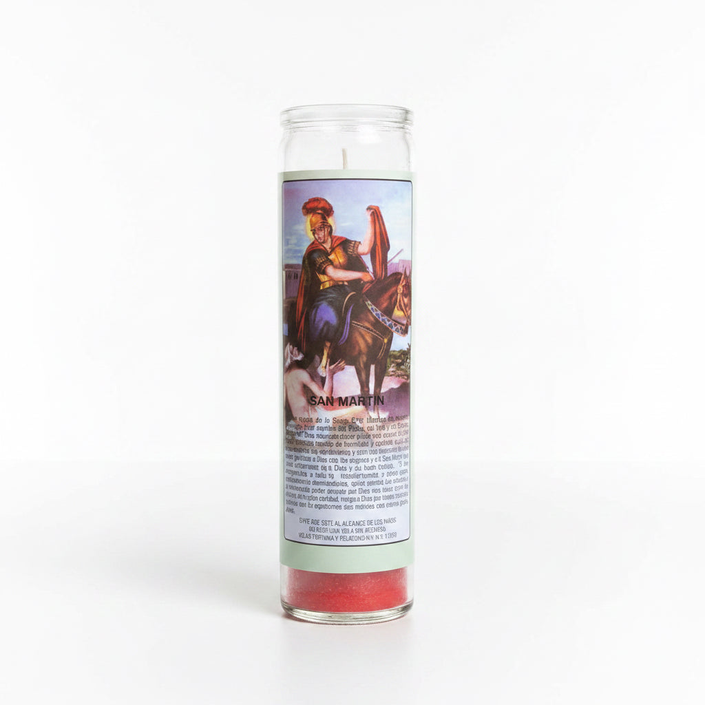 San Martín Caballero 7 Day Candle