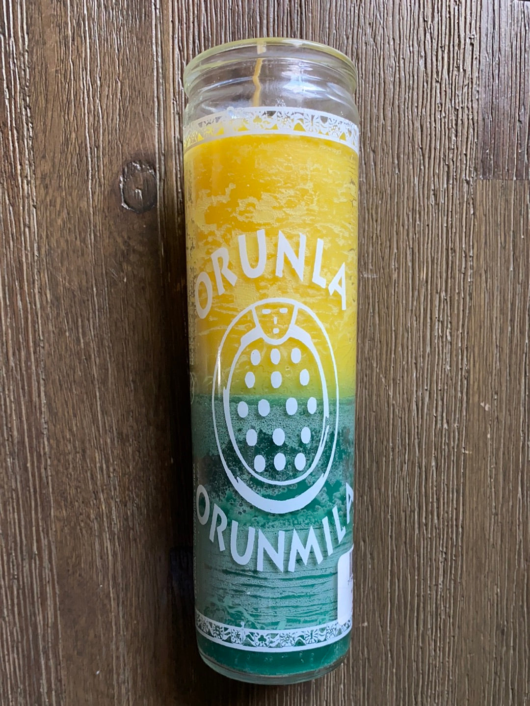 Orunla Two Color 7 Day Candle