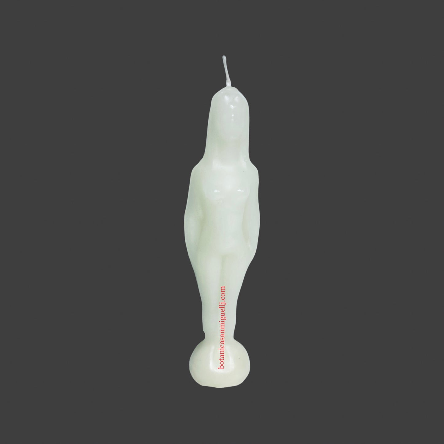 Female White Figure Candle