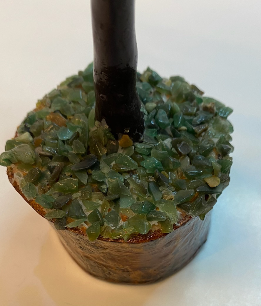 Green Aventurine Gemstone Tree 8”