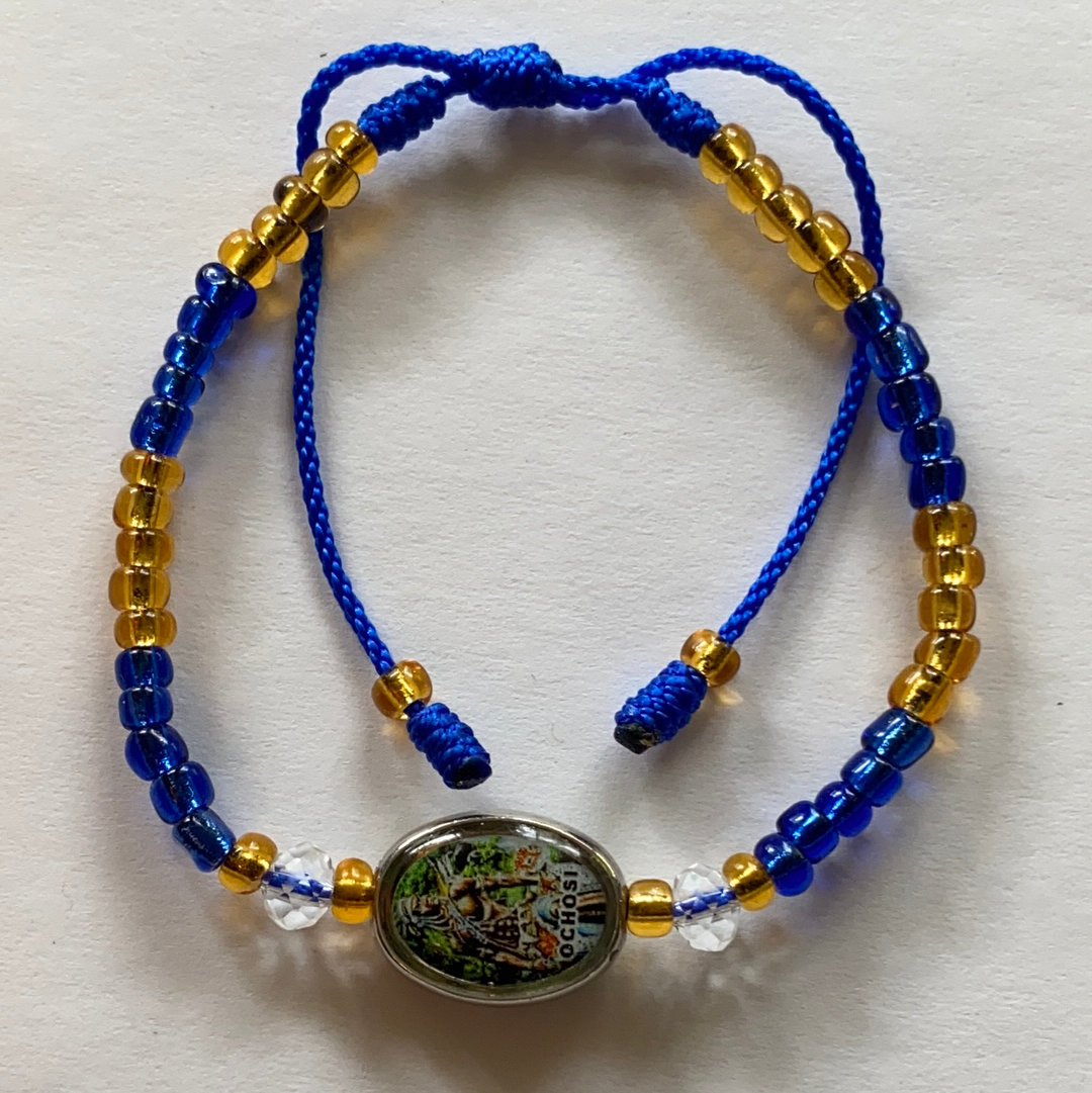 Ochosi Blue And Gold Bracelet
