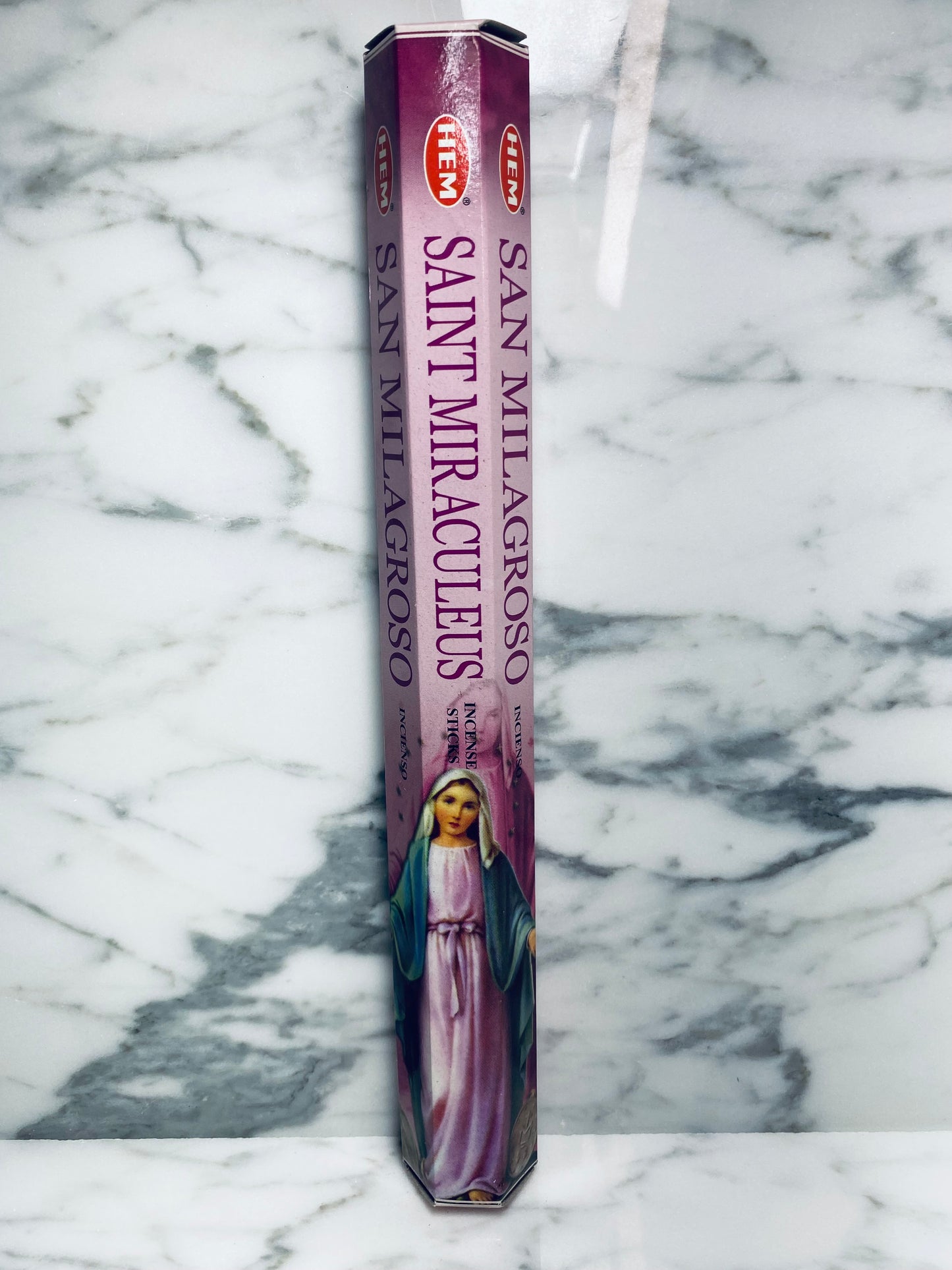 Saint Miraculeus Incense Sticks/Santa Milagrosa Incienso
