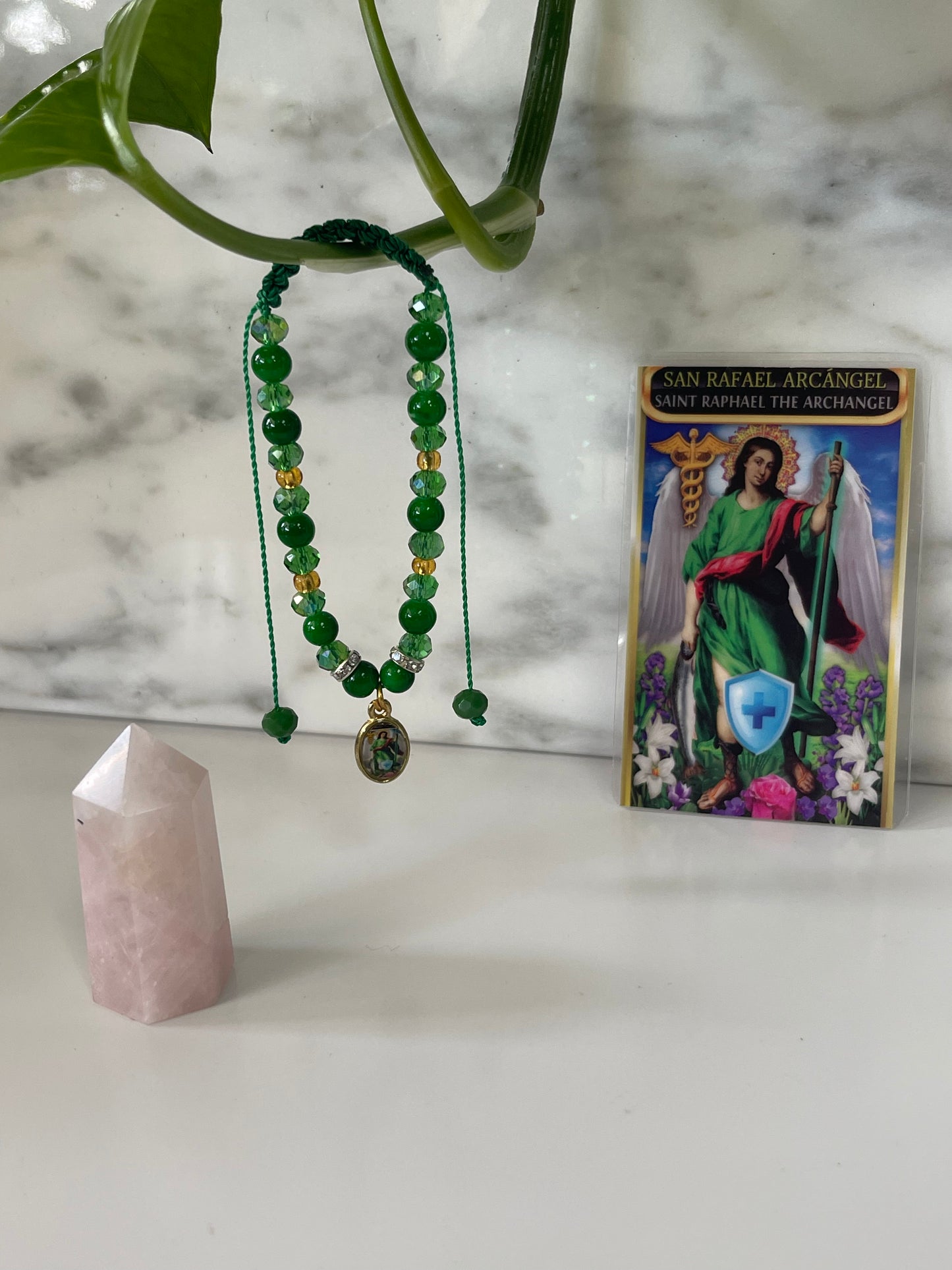 Saint Raphael The Archangel Bracelet/San Rafael Arcangel Pulsera