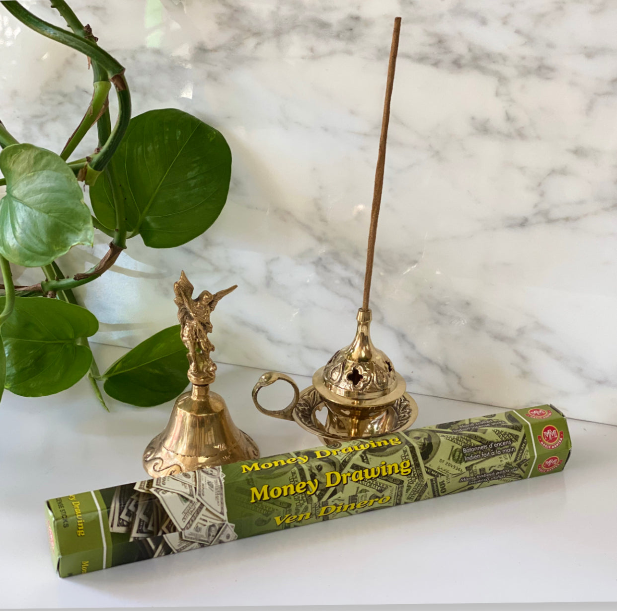 Money Drawing Incense Sticks/ Ven Dinero Palo De Incienso