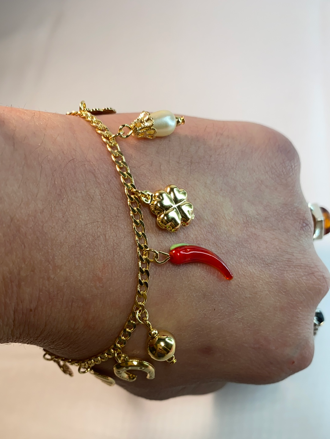 Good Luck Multi-Charm Bracelet