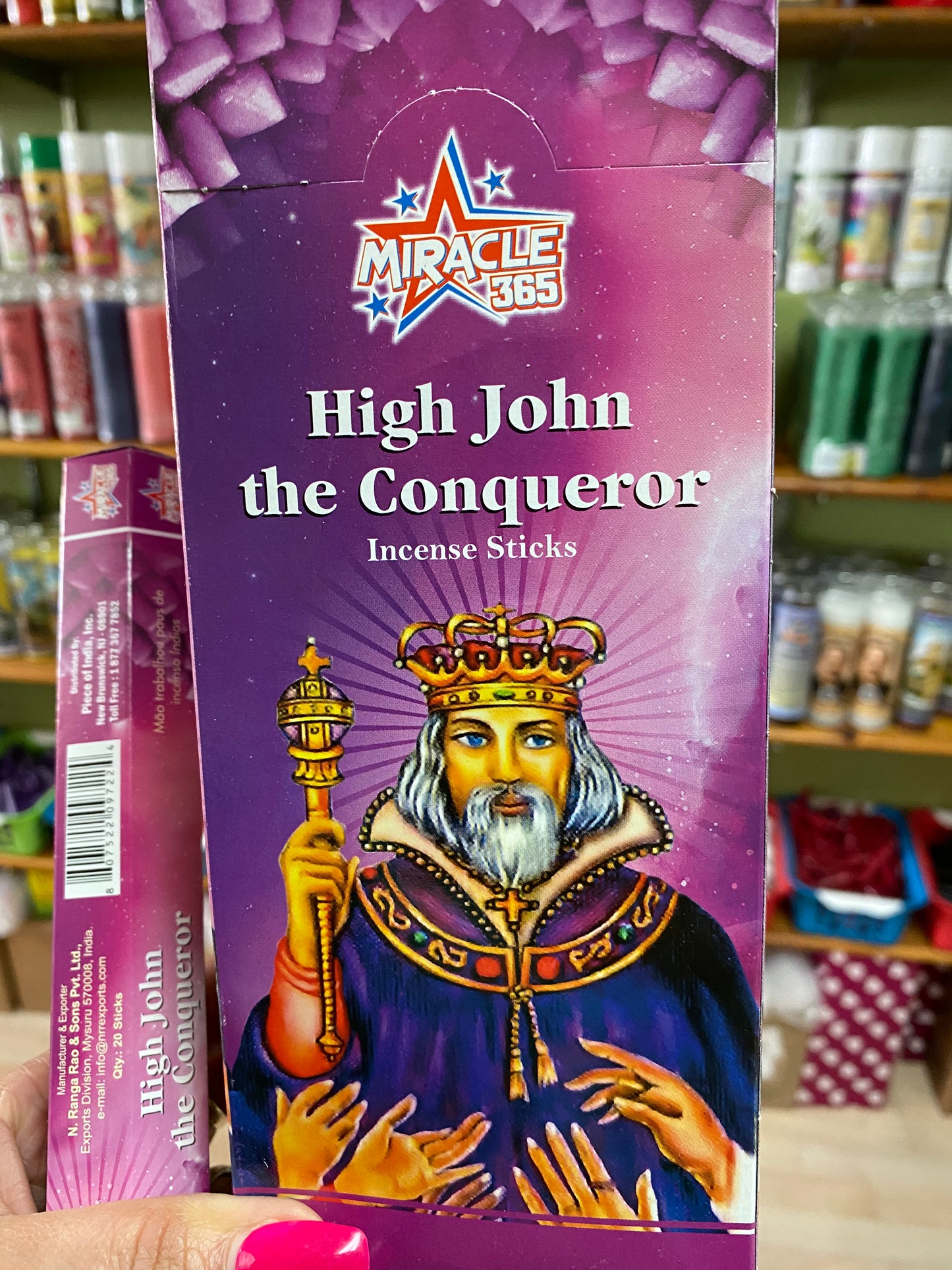High John The Conqueror Incense Sticks/Juan Conquistador