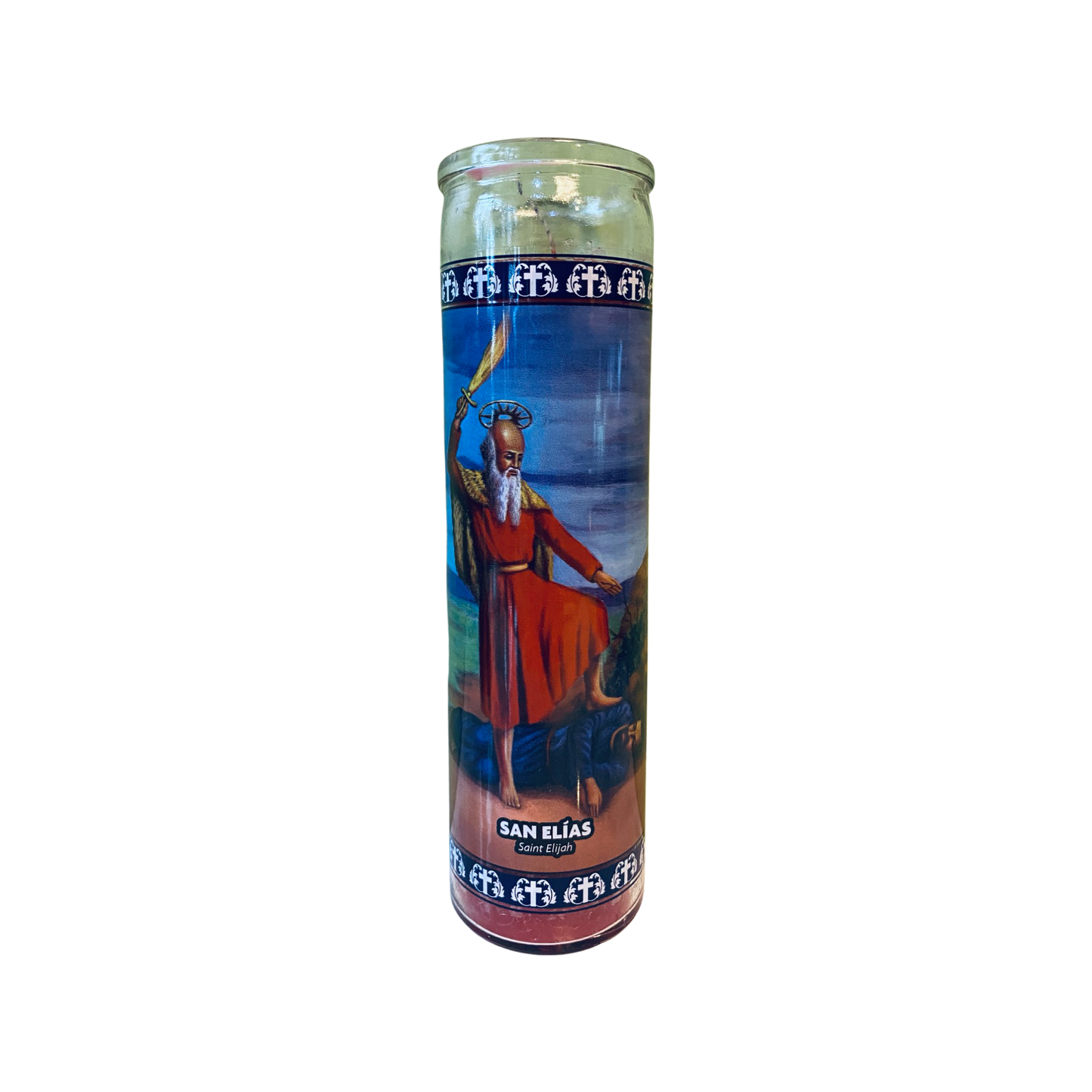 Saint Elias 7 Day Candle/ San Elias Veladora De 7 Dias