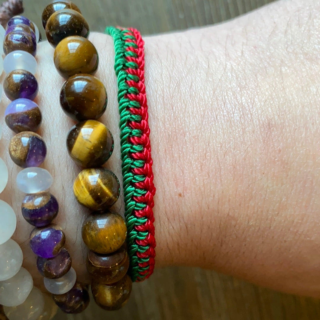Red & Green Bracelet