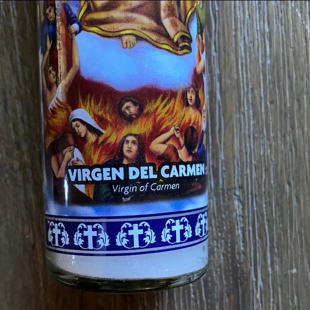 Virgen Del Carmen 7 Day Candle