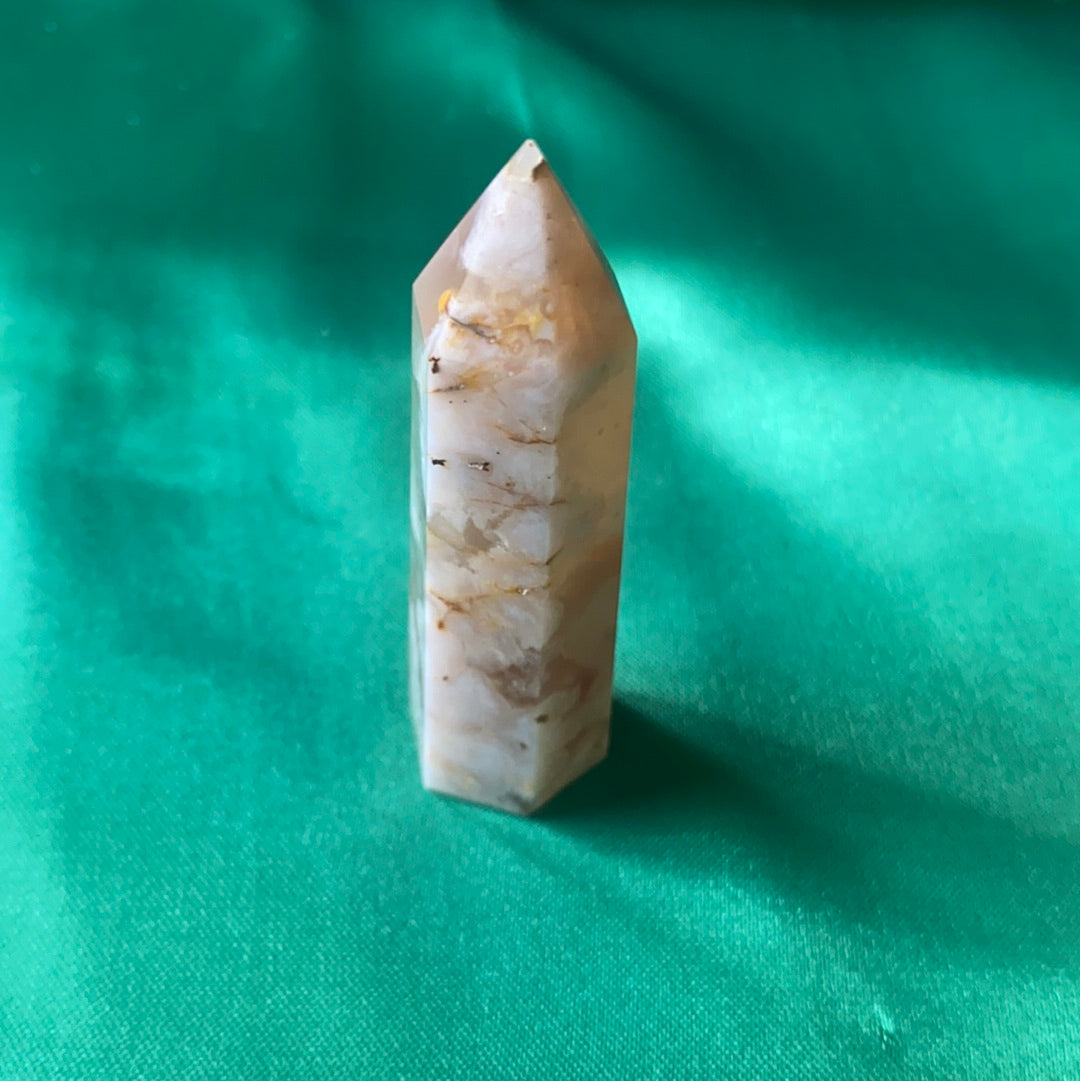Flower Agate Point Tower