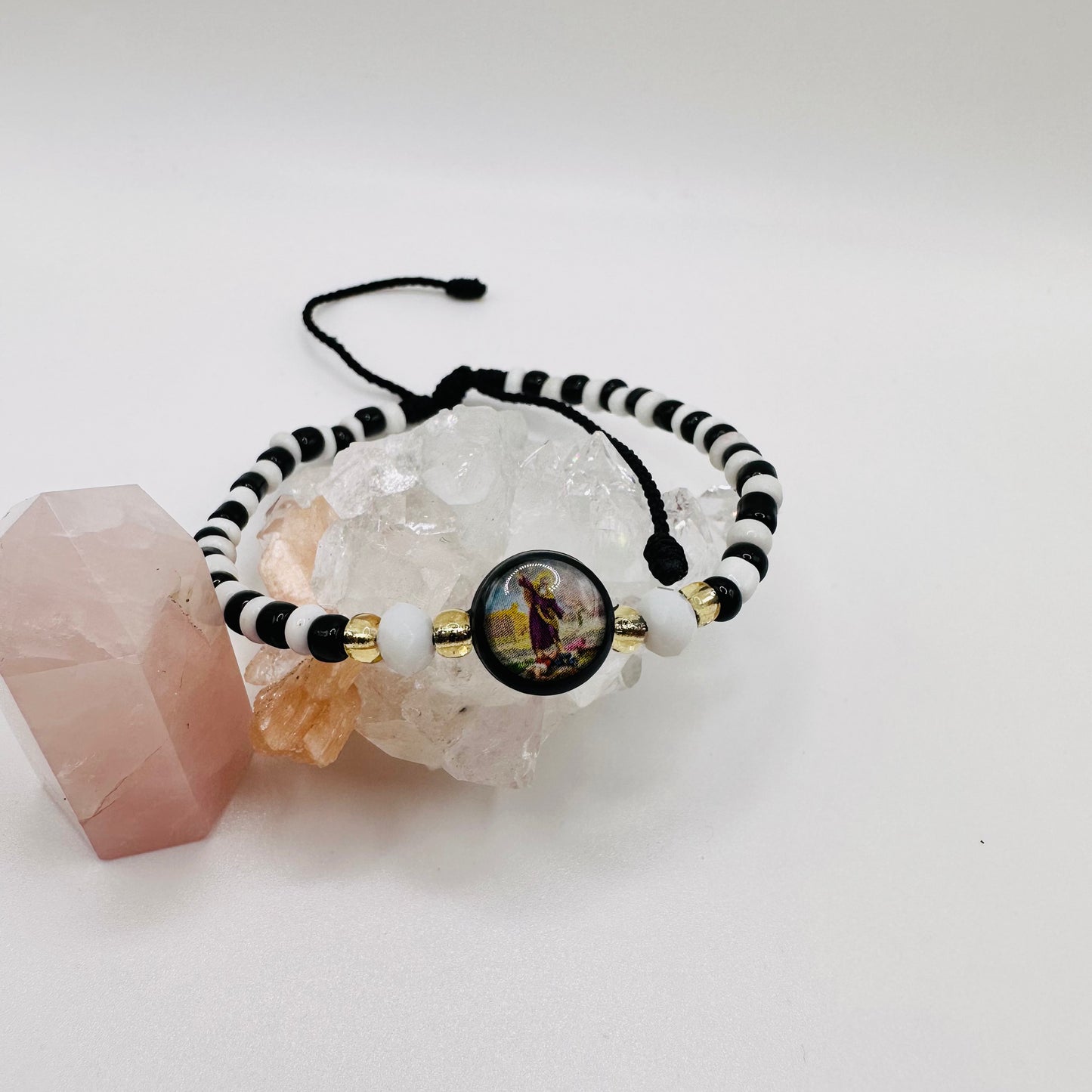 San Elias Black And White Bracelet