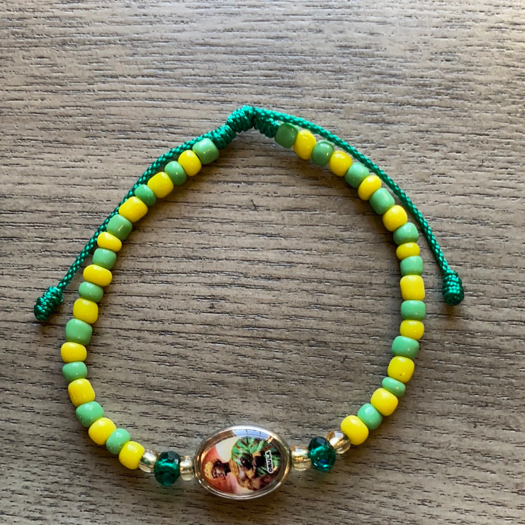 Orula Orisha Beaded Bracelet