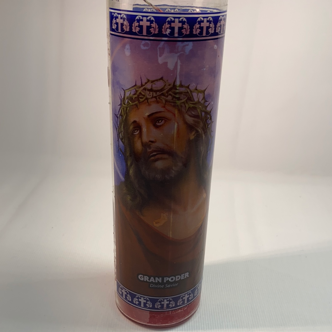 Divine Savior 7 Day Candle/ Gran Poder