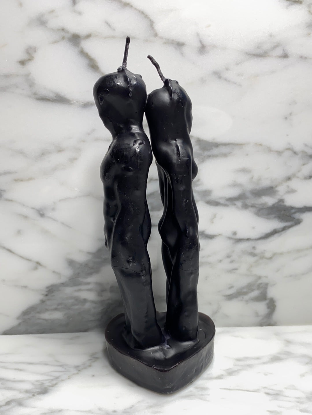 Back to Back Separation Black Candle