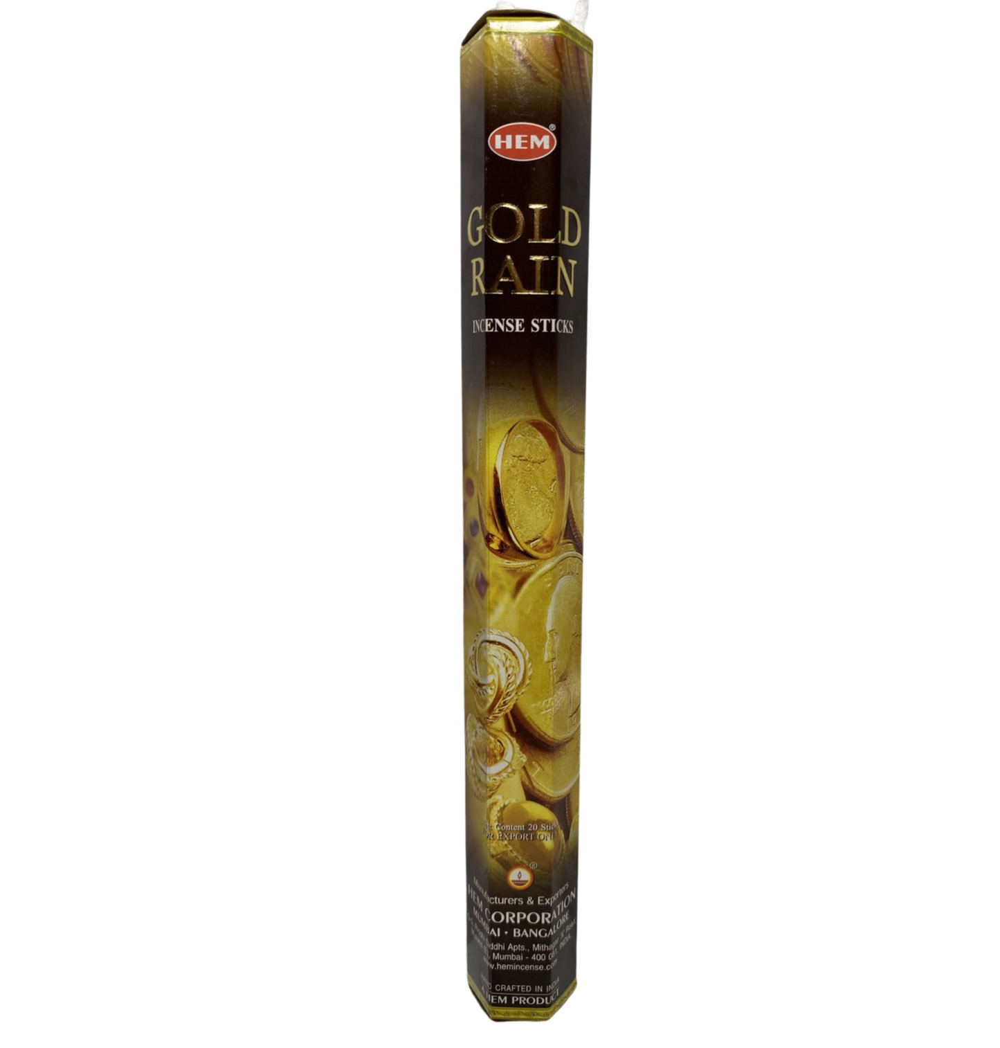 Gold Rain Incense Sticks/ Lluvia De Oro