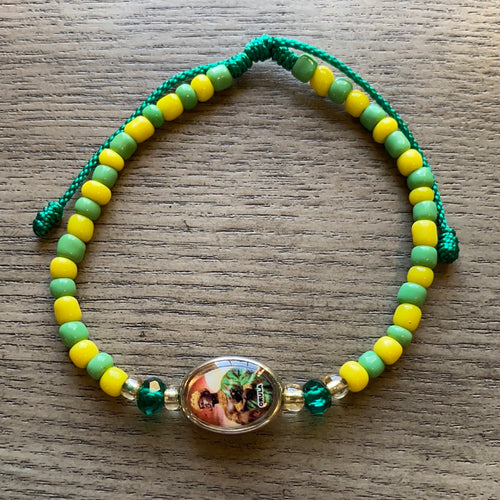 Orula Orisha Beaded Bracelet