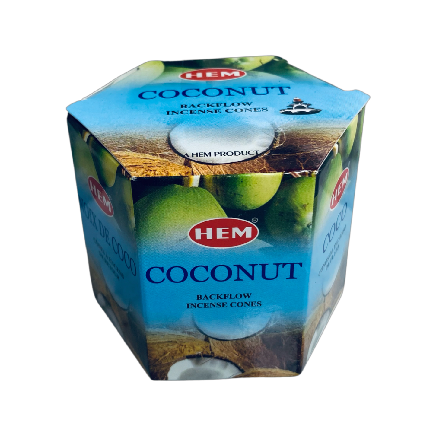 Coconut Backflow Incense Cones