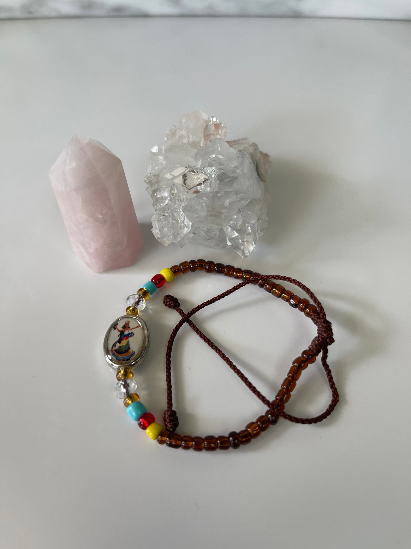 Oya Beaded Brown Bracelet