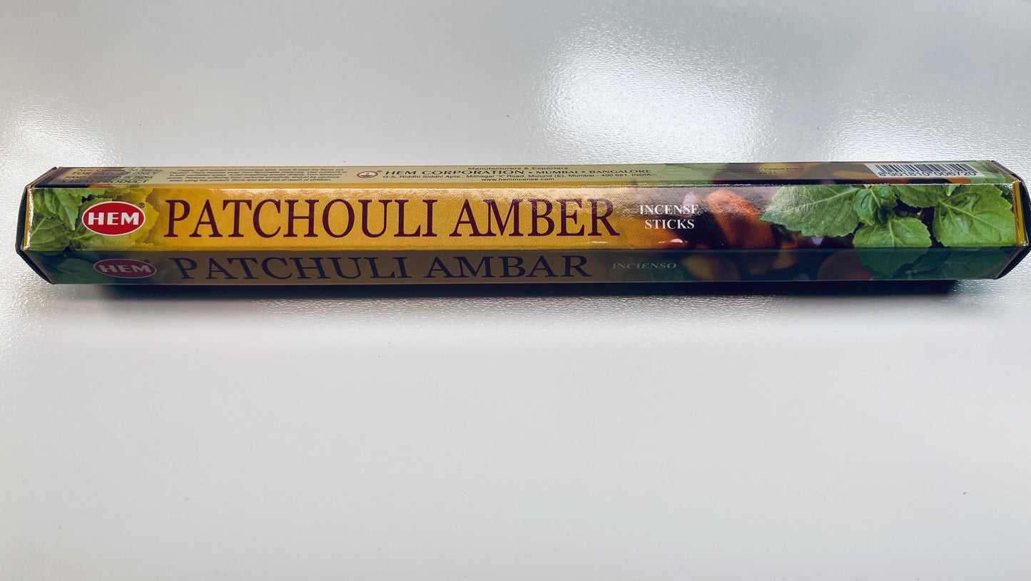 Pachouli Amberb Insence Sticks
