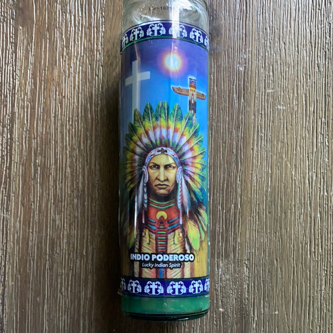 Indio Poderoso 7 Day Candle