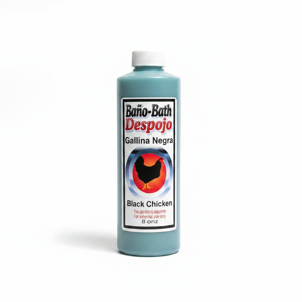 Black Chicken Bath/ Gallina Negra Baño Y Despojo