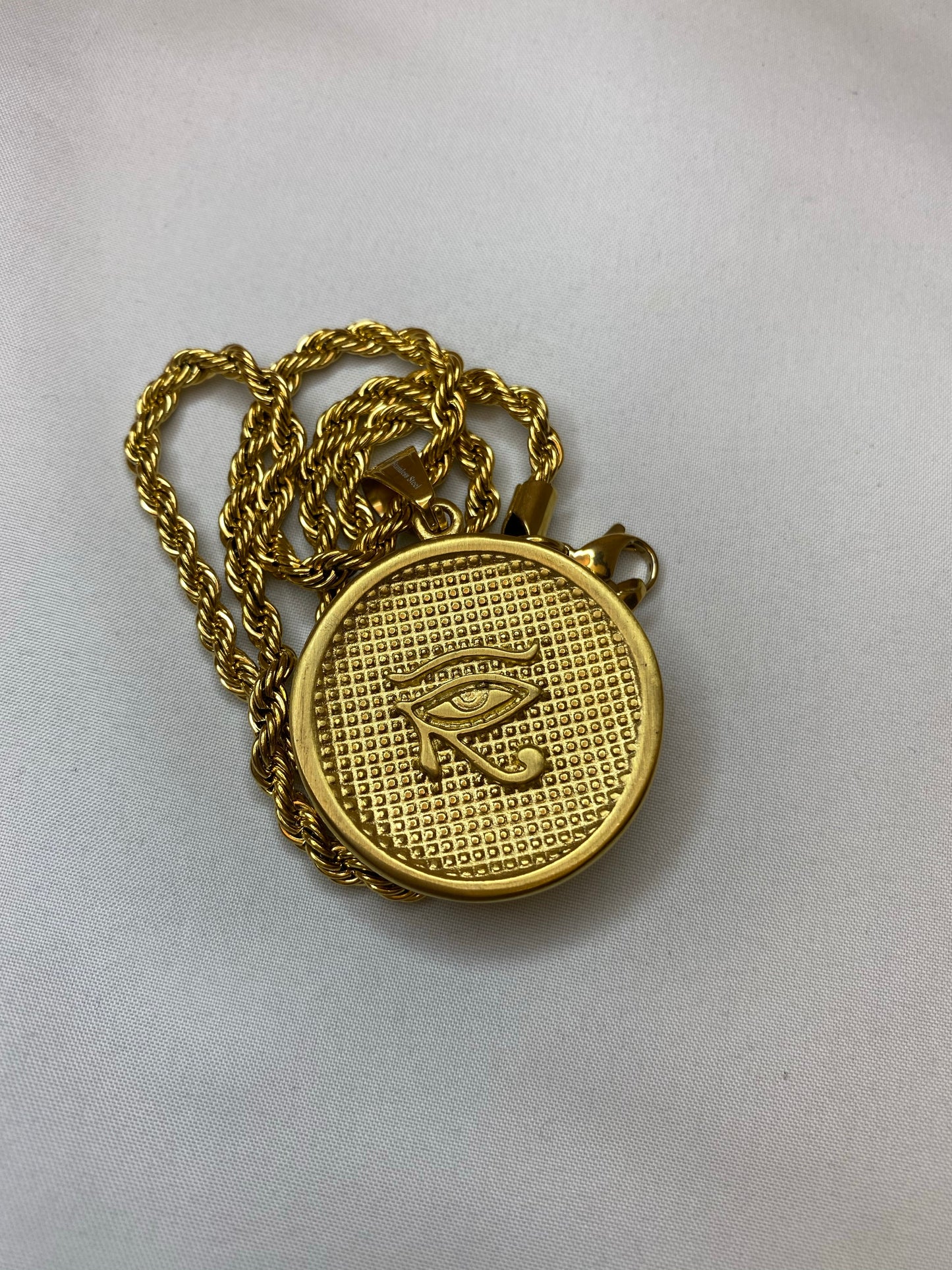 Eye Of Horus Stainless Steel Necklace