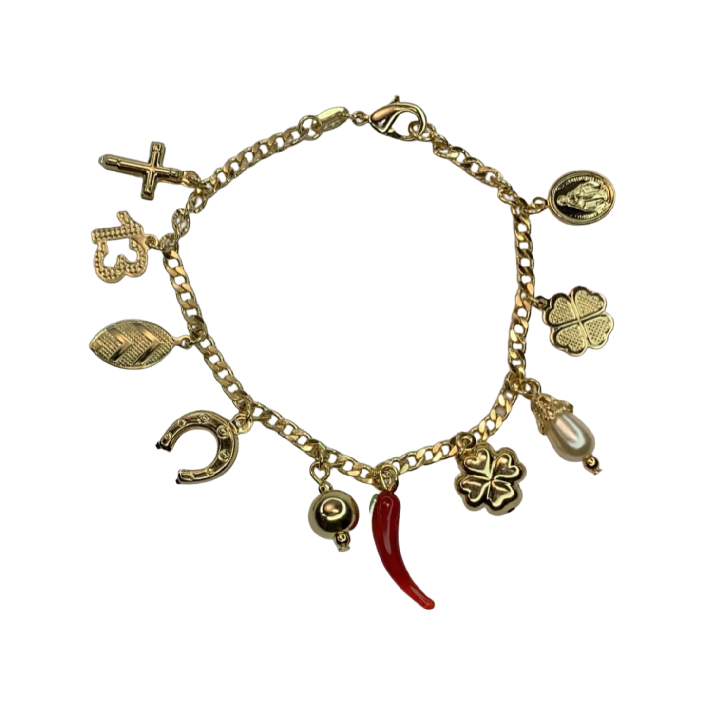 Good Luck Multi-Charm Bracelet