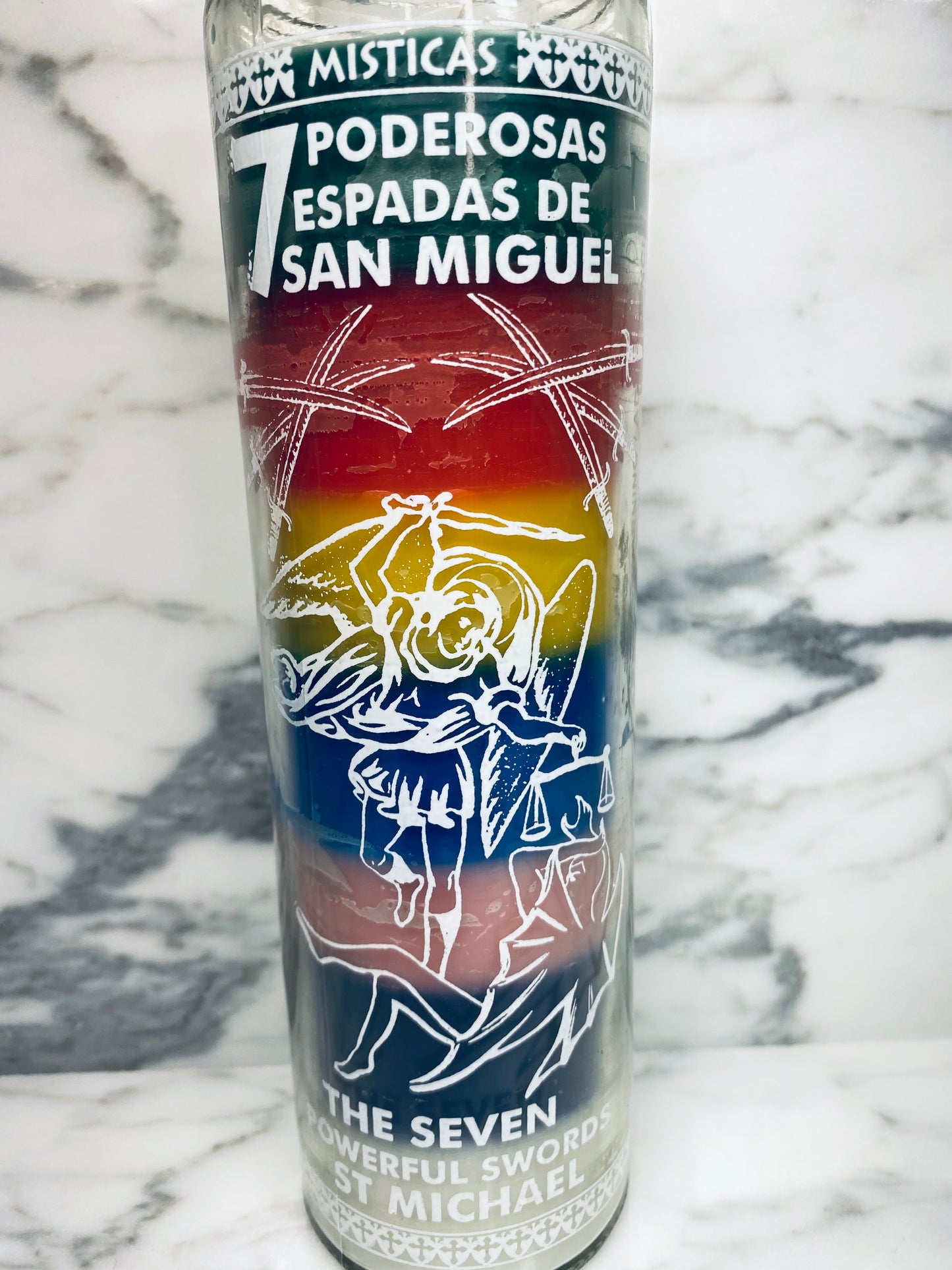 The 7 Powerful Swords St. Michael/ 7 Poderosas Espadas De San Miguel
