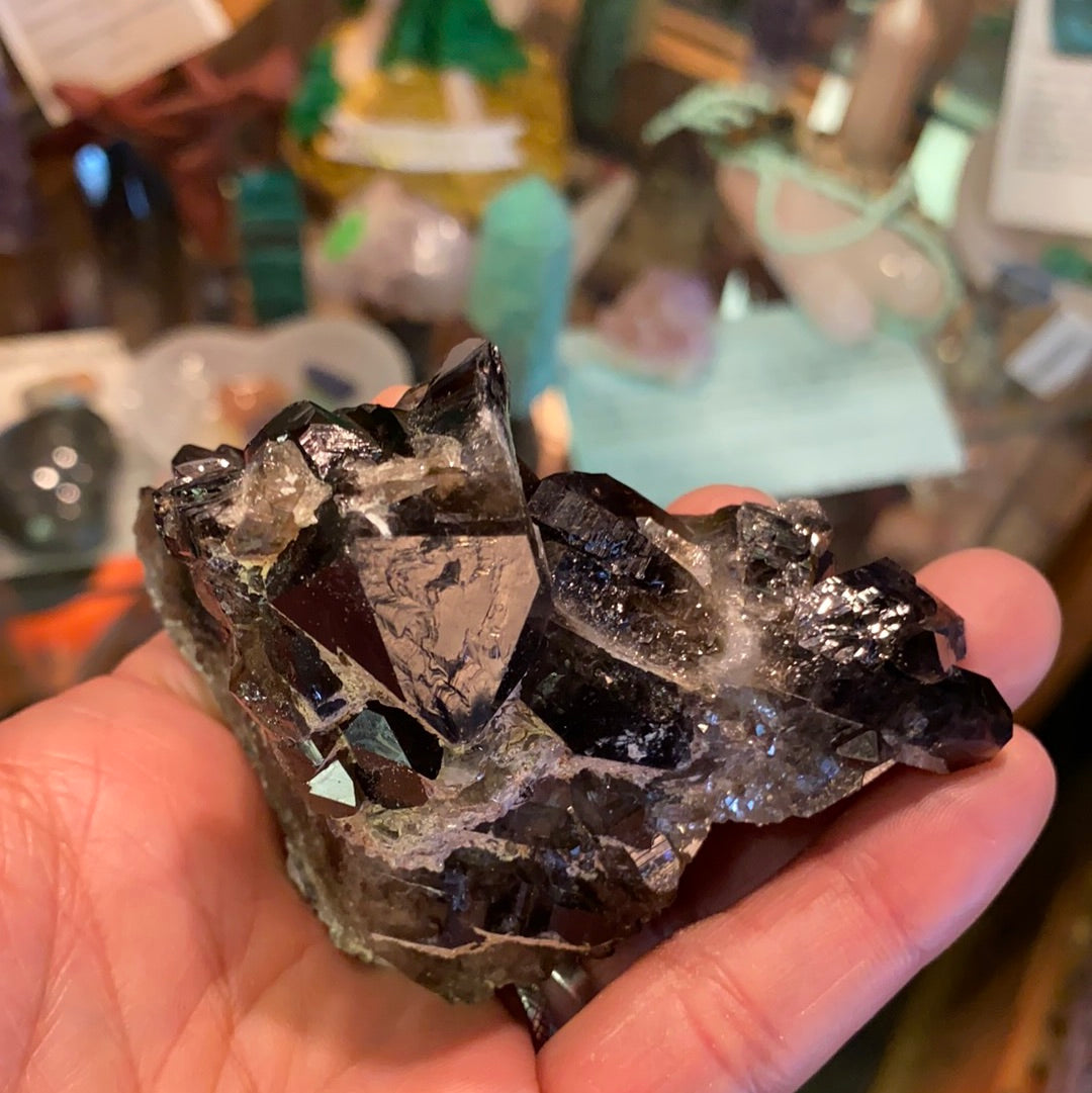 Smokey Quartz Closter Points