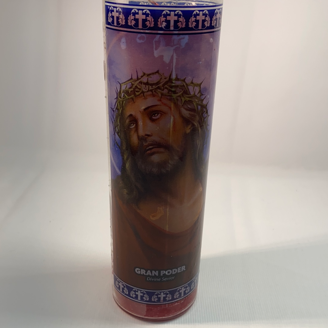 Divine Savior 7 Day Candle/ Gran Poder