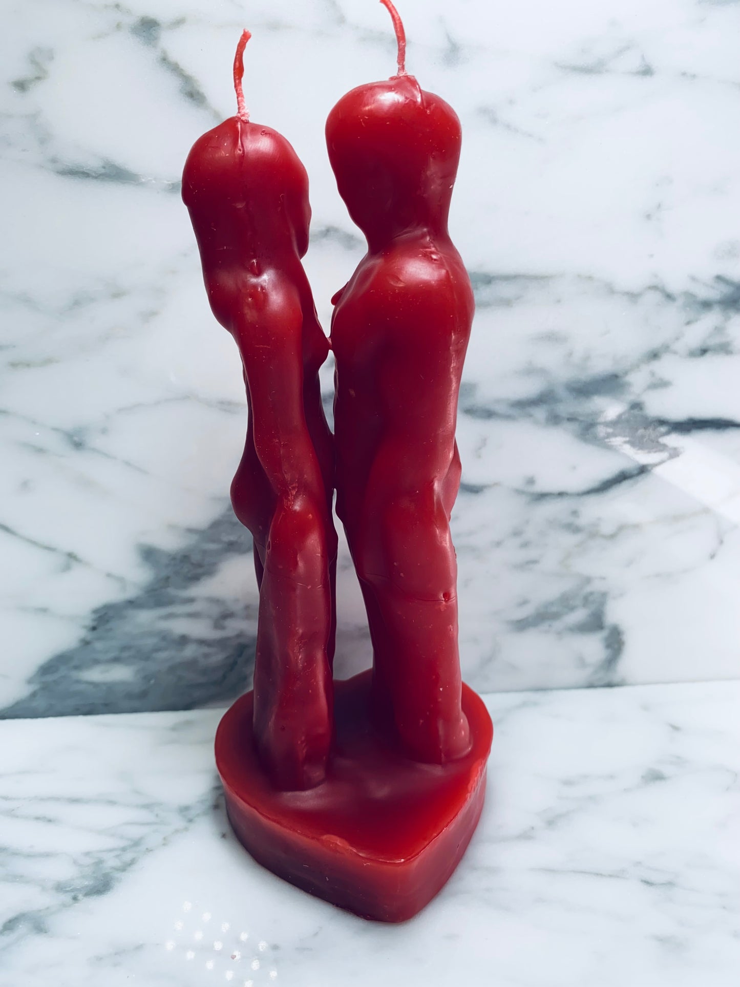 Lovers Candle Red/Face To Face