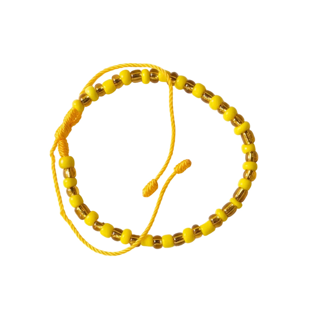 Yellow Beads Bracelet