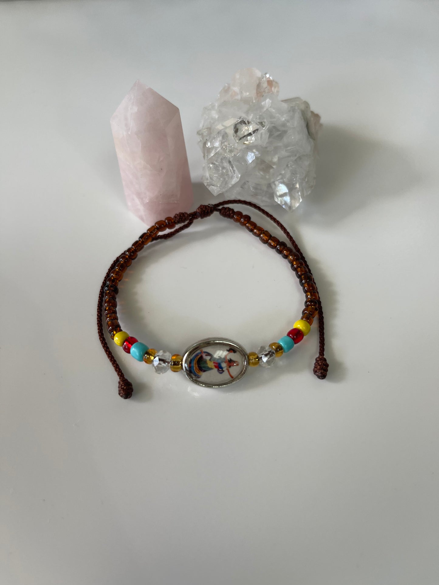 Oya Beaded Brown Bracelet