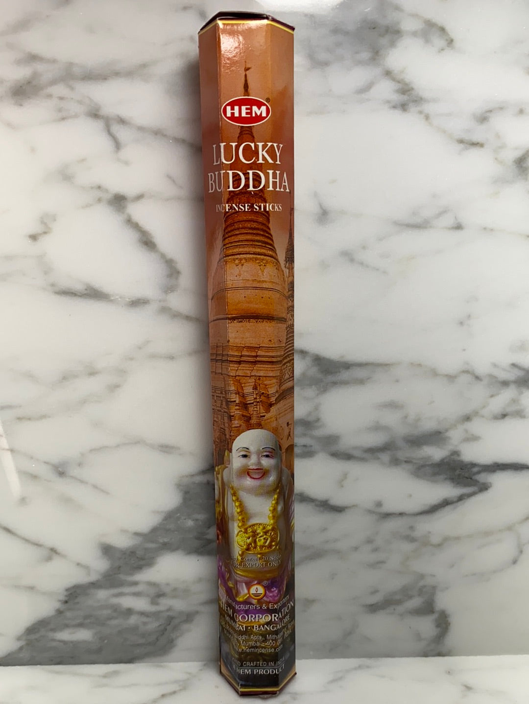 Lucky Buddha Incense Sticks/Buda De La Suerte Incienso