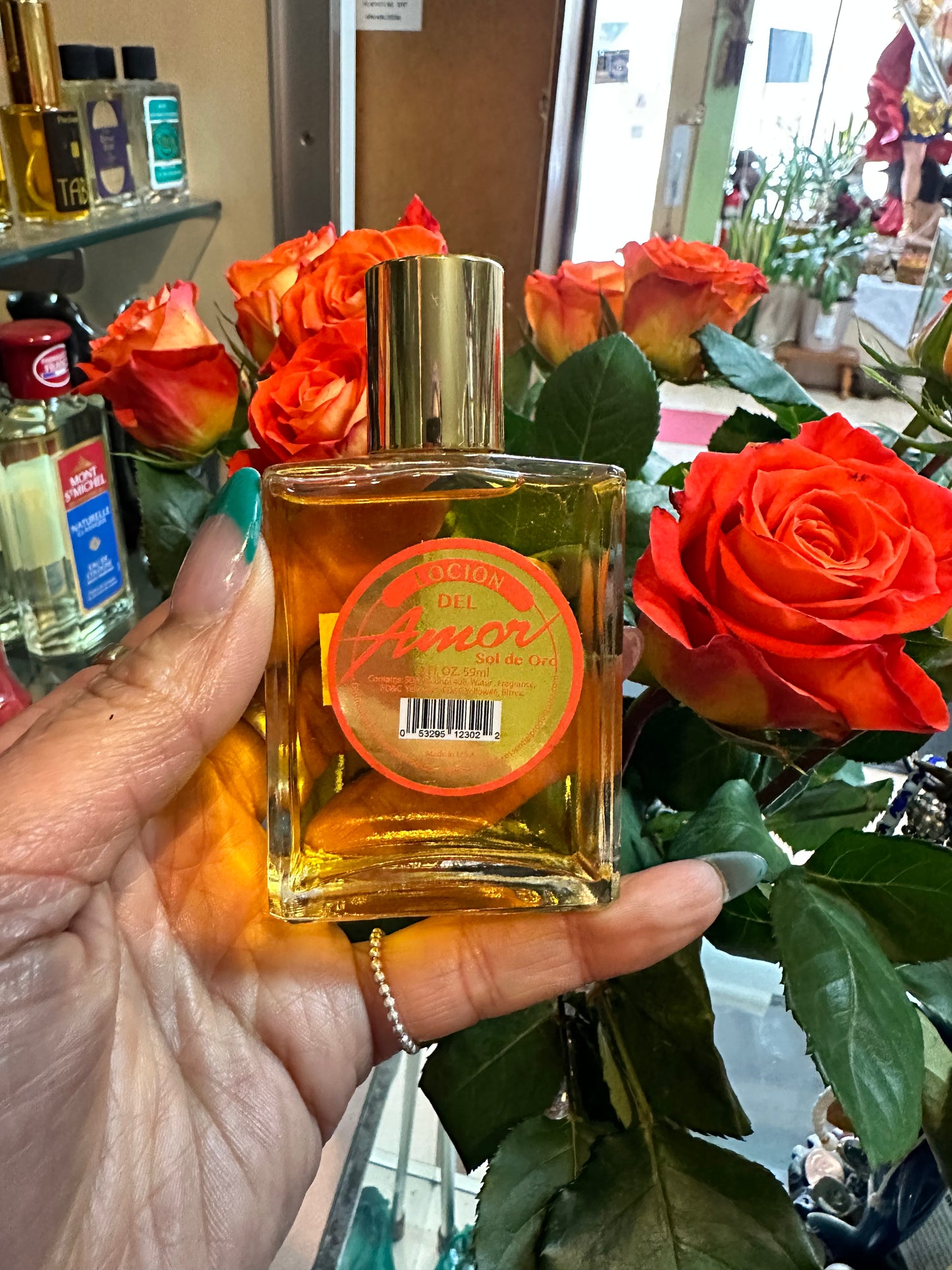 Locion Del Amor Sol De Oro 2 Oz.