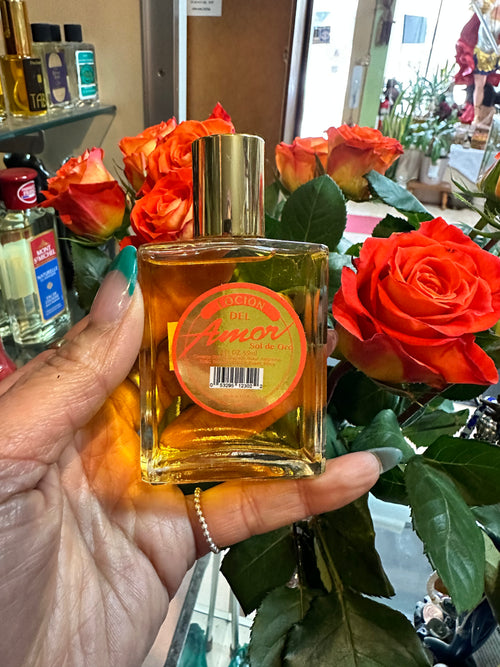 Locion Del Amor Sol De Oro 2 Oz.