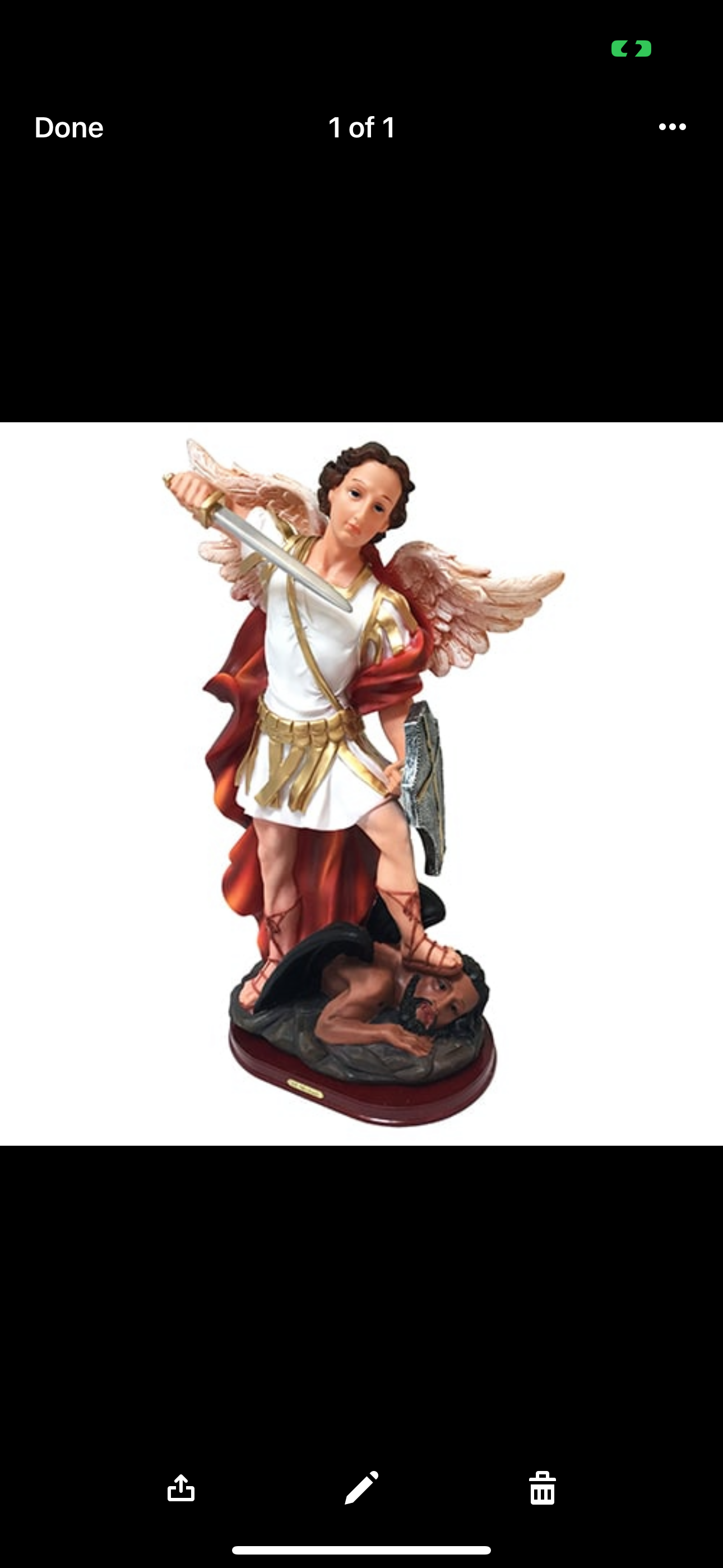 Saint Michael The Archangel 8” Statue