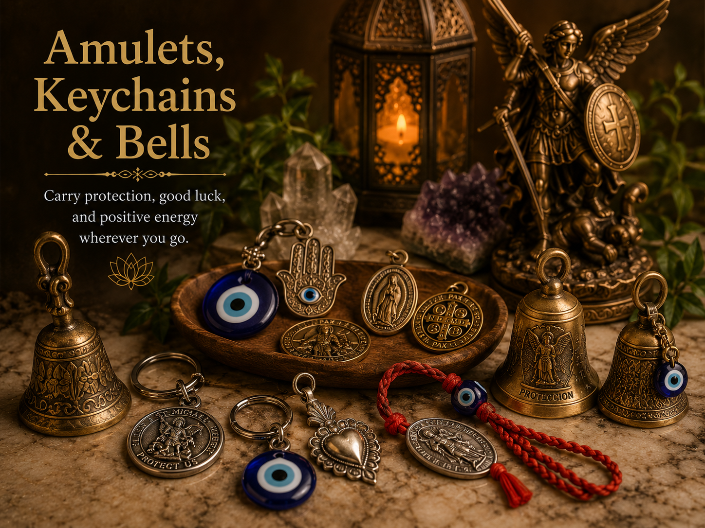Amulets, keychain & Bell