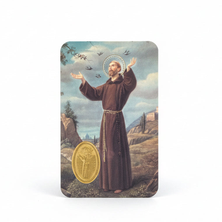 Saint Francis Prayer Card
